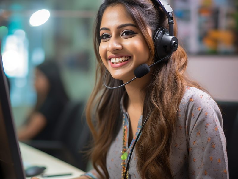 3d-photo-happy-female-customer-centre-made-with-generative-ai